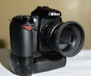 Nikon D90 with 50mm 1.8 & Nikon Battery Grip photo