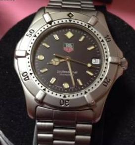 authentic tag heuer professional watch photo