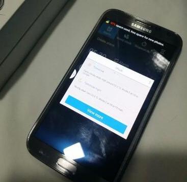 Samsung Galaxy Note 2 Black photo