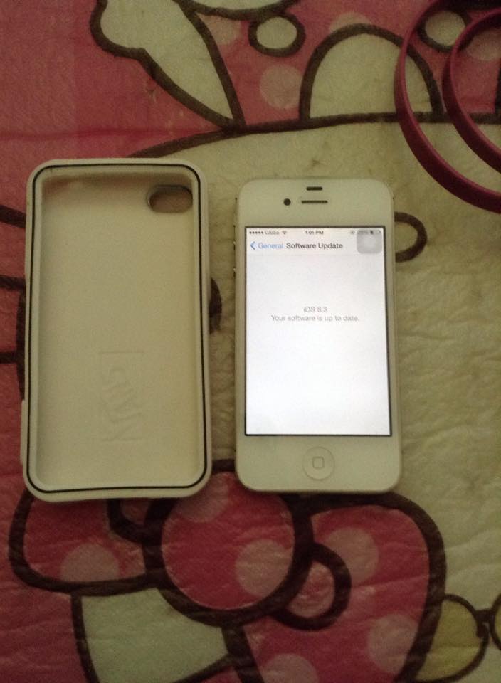 iPhone 4s White 16gb Globe Locked photo