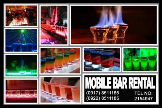 Mobile Bar Unli Drinks Rental Hire Manila Philippines photo